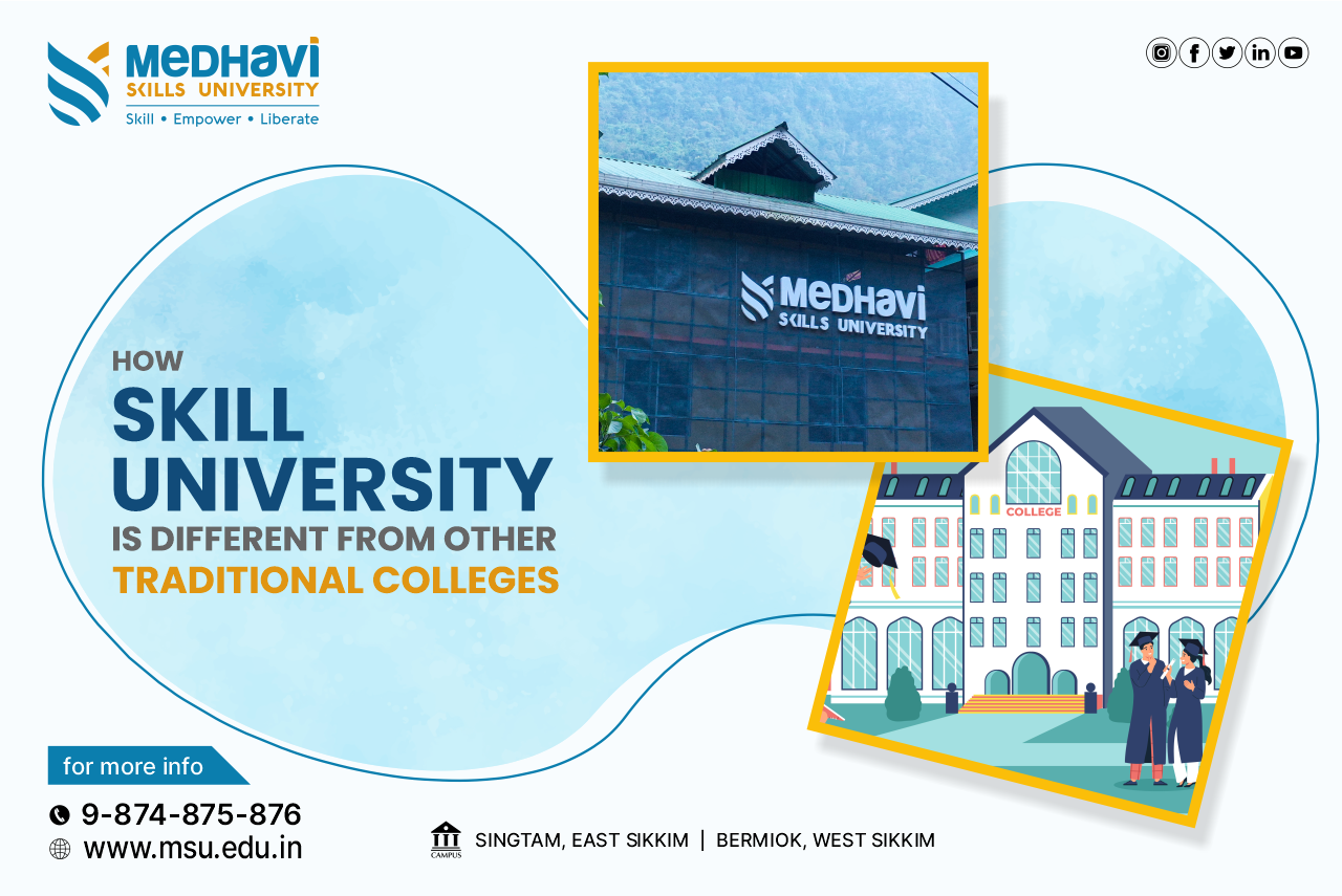How Skill University Is Different from Other Traditional Colleges